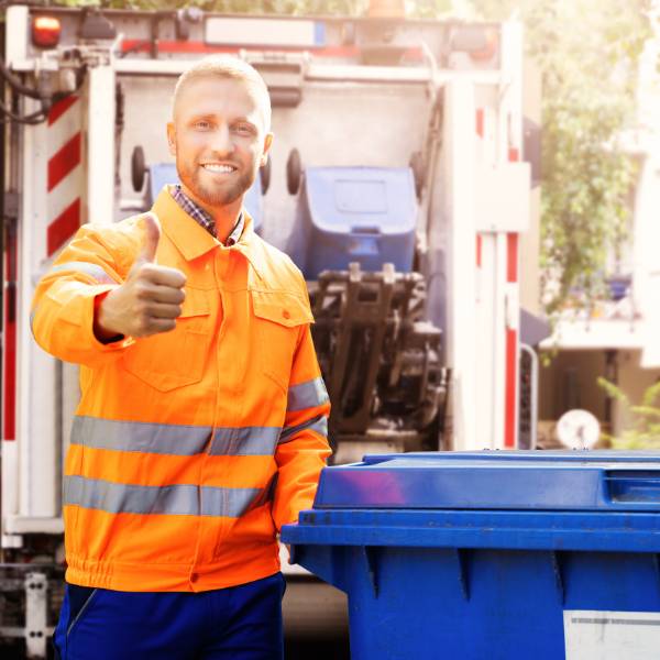 Trash can cleaning service schedule in Jacksonville